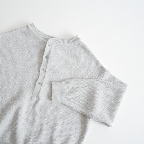 2025AW・人気完売品 FRAMeWORK カノコ2WAYヘンリーニット 25080220789040 2606-0089
