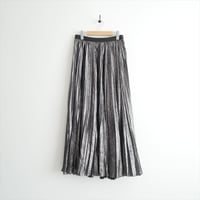 2025AW・人気完売品 未使用 AP STUDIO / ホイルプリーツスカート / 25060586203030 2603-0470