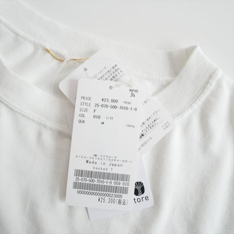 2025 未使用 DEUXIEME CLASSE hooked Tシャツ 25070500701010 2610-0332