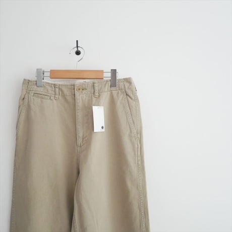 2025AW・人気完売品 FRAMeWORK / OVER SIZED CHINO パンツ 2 / 25030220600130 2601-0213