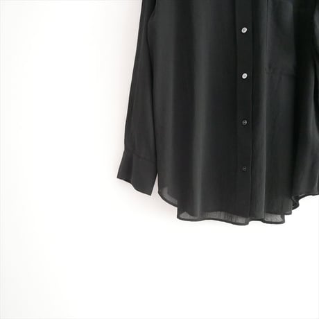 2025AW・人気完売品 DEUXIEME CLASSE同型お取扱い AP STUDIO Cotton Sheer Wash シャツ25050586806030 2608-0191