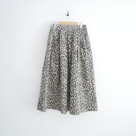 2025AW・人気完売品 岡本敬子さんコラボ Harriss レオパードスカート OL252-42032 2605-0939