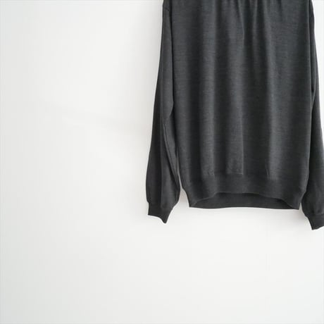 2025AW・人気完売品 未使用 MANON WOOL GATHER NECK LS TEE MNN-C-169 2605-0282
