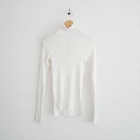 2025AW 未使用 AURALEE×RonHerman RIB TURTLE NECK L/S A25AT02RH 2605-0133