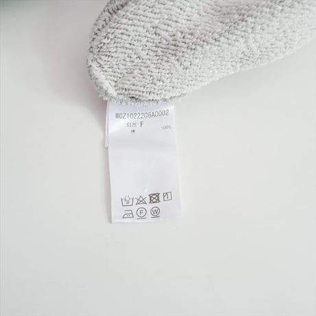 継続販売品 Whim Gazette スウェットVネックプルオーバー WGZ1022206A0002 2605-1230