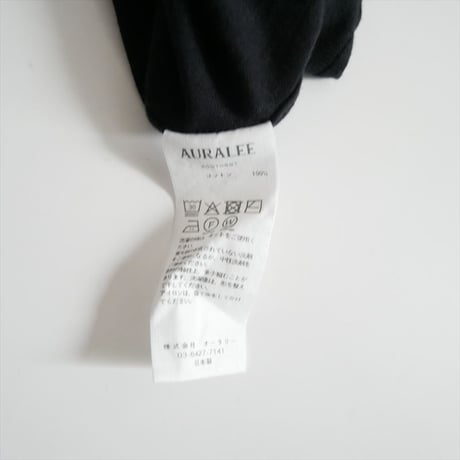継続販売品 AURALEE SEAMLESS CREW NECK SLEEVELESS A00T06ST 2607-1032