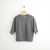 2025AW DESIGNWORKS ウールカシミヤショートスリーブニット 35510940023 2606-0061