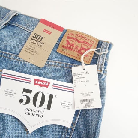 継続販売品 未使用 BAYFLOW別注 Levi's 501(R) CROP デニム 583732 2608-0921