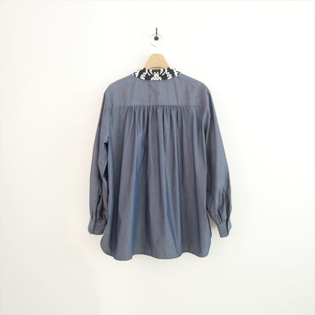 UNITED ARROWS レディ レースカラー 2WAYブラウス 15211991483 2604-1595