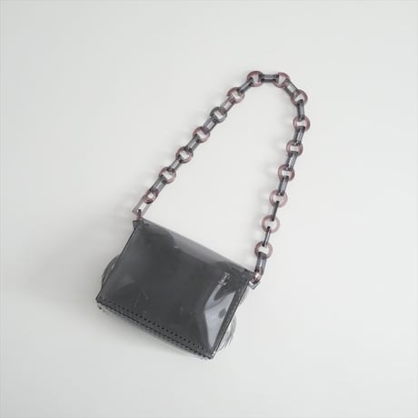 継続販売品 Mame Kurogouchi Transparent Sculptural Mini Chain Bag MM13-AC095 2607-0885