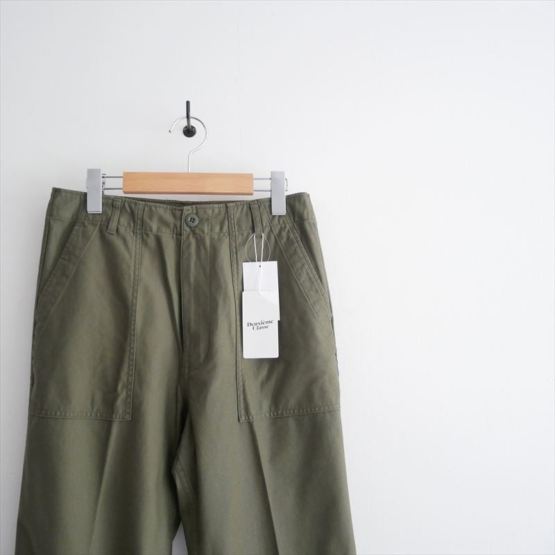 Deuxieme Classe Baker military パンツ 未使用 DEUXIEME CLASSE Baker military パンツ 22030500