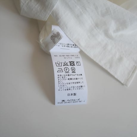 Plage / Bowtie ブラウス / 23051922104010 / 2504-0020