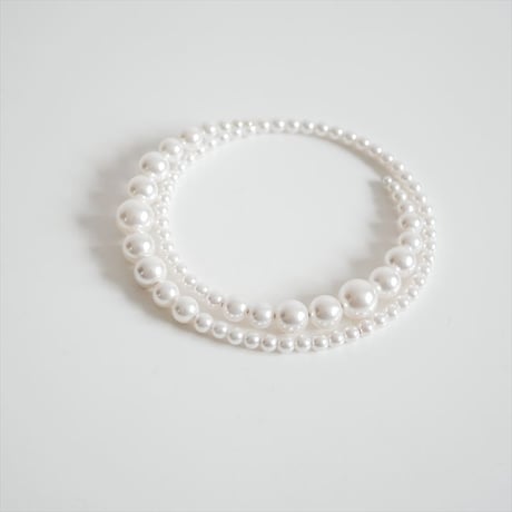 2025AW IENA購入品 Pearl International CO/11SERPENTCHUTE ネックレス 25091910005230 2609-0581