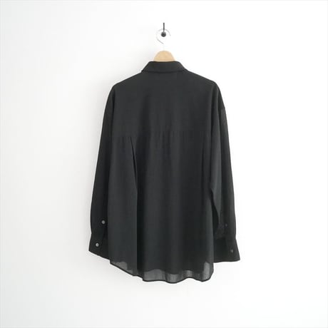 2025AW・人気完売品 DEUXIEME CLASSE同型お取扱い AP STUDIO Cotton Sheer Wash シャツ25050586806030 2608-0191