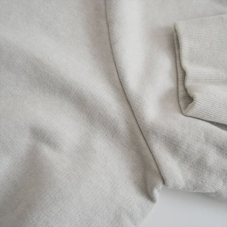 2025AW・人気完売品 未使用 Whim Gazette オフショル裏毛プルオーバー WGZ1052206A0001 2605-0577