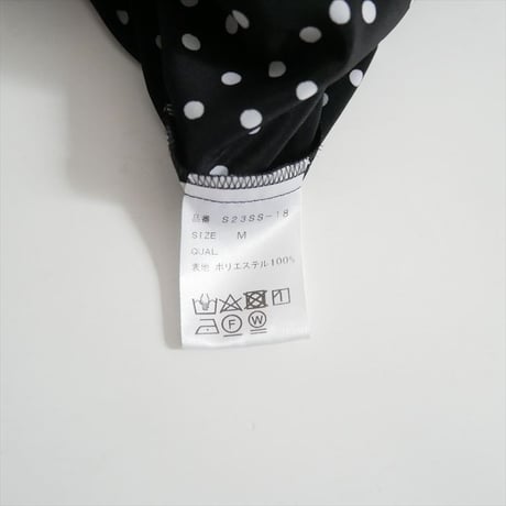 SINME ドットボウタイブラウス S23SS-18 2606-0348