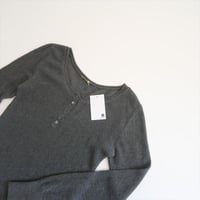 人気完売品 / DEUXIEME CLASSE / Waffle Fabric Tシャツ / 24070500716030 / 2504-1423