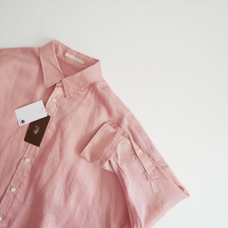 2026SS今季 未使用 Plage Linen mix ニュアンスシャツ 26050922900020 2607-0293