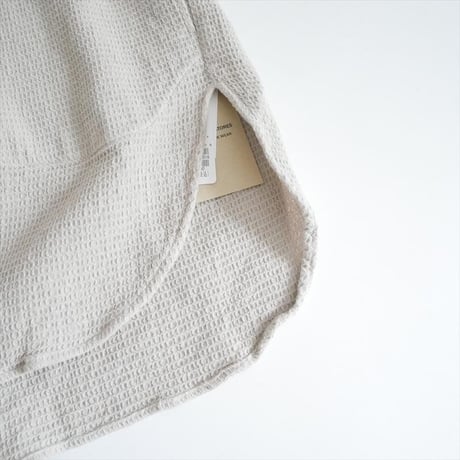 未使用 journal standard luxe購入品 HTS WAFFLE PLAIN HENLEY NECK SHIRT 23050450004730 2608-0008