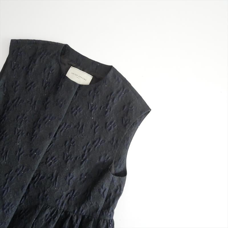 UNITED ARROWS ツートーン ジャガード ベスト 15221992988 2608-