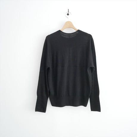 2025AW・人気完売品 L'Appartement Wool Silk Cashmere Crewneck Knit 25080560718030 2609-0612