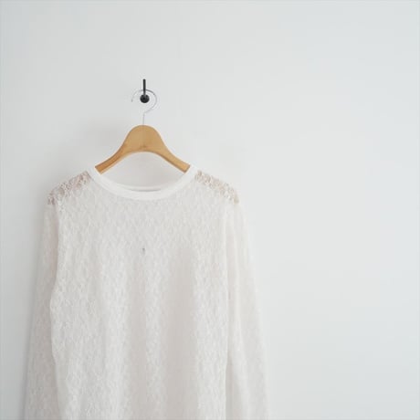 人気完売品 FRAMeWORK購入品 IRONING flower lace ロングスリーブ 2607-0719