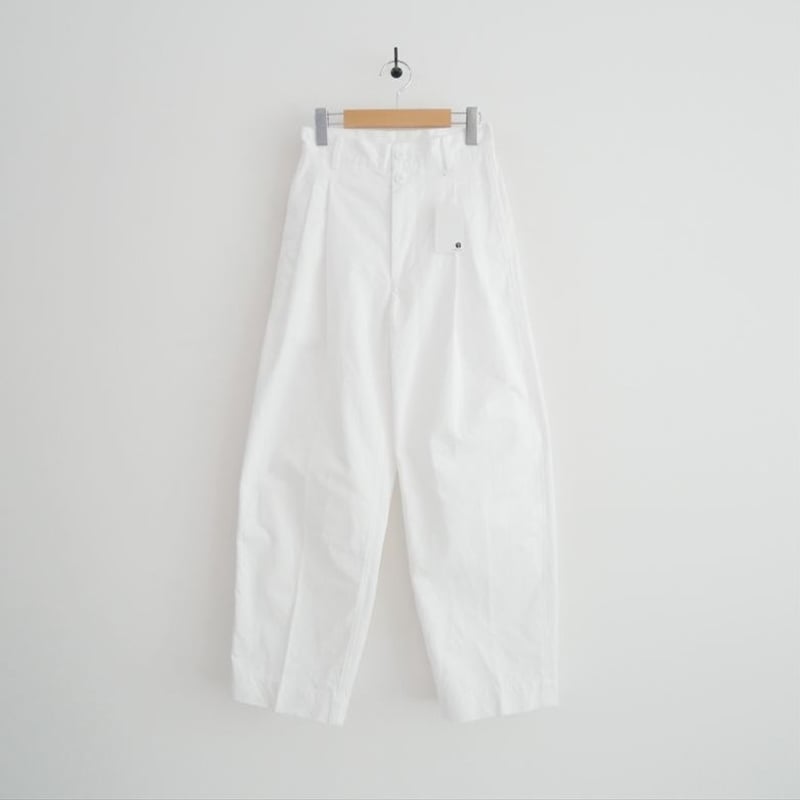 2025SS・人気完売品 LOEFF ツイル 2タック パンツ 88142021000 260