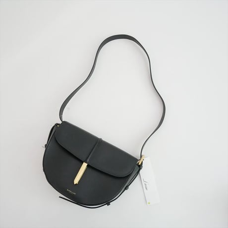 未使用 Liesse購入品 DEMELLIER TOKYO SADDLE ショルダーバッグ A0142PBG604 2609-0861