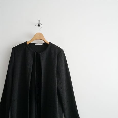 継続販売品 未使用 KEINA RITA FRONT RIBBON TWEED JACKET 2607-0336