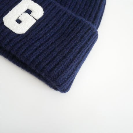 2025・人気完売品 未使用 L'Appartement別注 GOOD GRIEF!  / PATCHED KNIT BEANIE / 25090560214010 2602-0687