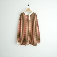 2025AW 6(ROKU)BEAUTY&YOUTH / コットン ボーダー ラガー / 8612-2-410461 2603-0991