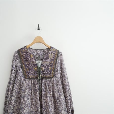 2025・人気完売品 L'Appartement Indian Cotton Blouse 25050570003610 2609-0440