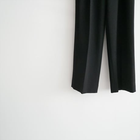 MUSE de Deuxieme Classe トリアセジョーゼット タックパンツ 24030520410030 2605-1280