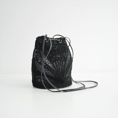 2025AW Mame Kurogouchi Cording Embroidery Bucket Bag MM25FW-AC324 2610-2002