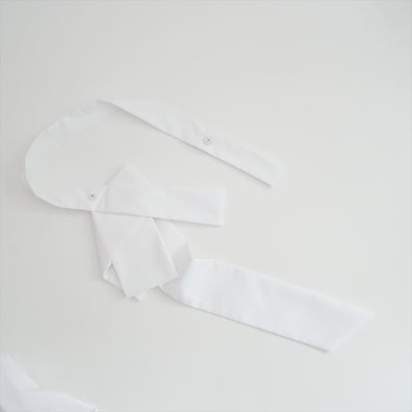 2025AW ENFOLD ASYMMETRY BOW-TIE SHIRT 300IA130-1671 2608-0258