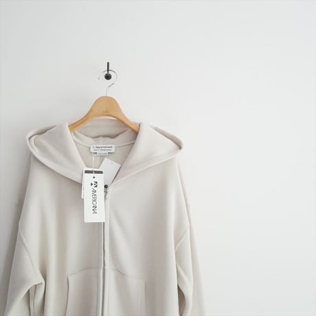 2026・人気完売品 未使用 L'Appartement別注 AMERICANA WIDE FULLZIP HOODIE 26070570003510 2606-0724