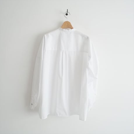 nagonstans / asymmetry-sleeves all-round shirt / 470HS830-0300 / 2506-0567