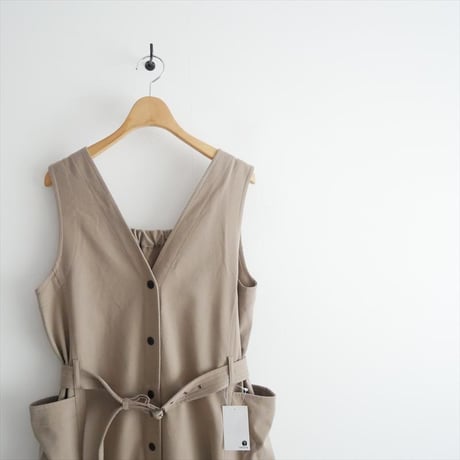 2025AW lelill / 2WAY Aラインベルテッドワンピース / 11570438 2603-0433