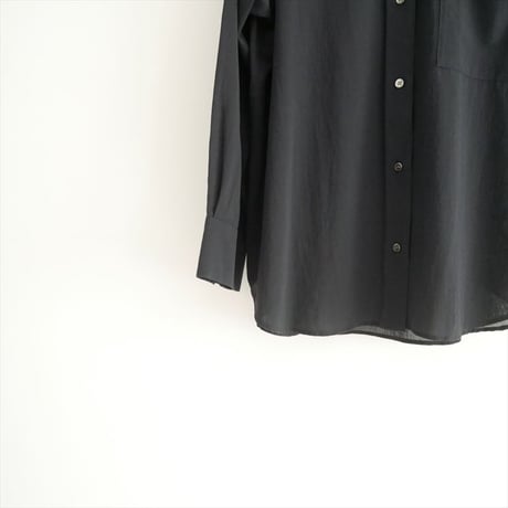 2025AW・人気完売品 DEUXIEME CLASSE同型お取扱い AP STUDIOCotton Sheer Wash シャツ 25050500806030 2608-0192