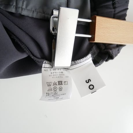 継続販売品 SOEJU ヴィンテージサテンパンツ S-00-PT-033 2609-0922
