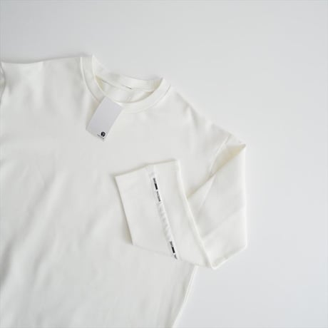 2025AW 未使用 MARECHAL TERRE / ロゴテープ ロングスリーブ Tシャツ / ZMT256CT616 2603-0126
