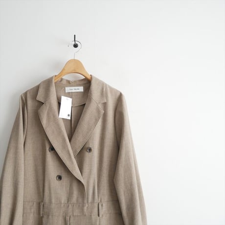 人気完売品 THE PAUSE テーラーカラージャンプスーツ WGZ1042109A0002 2610-0418