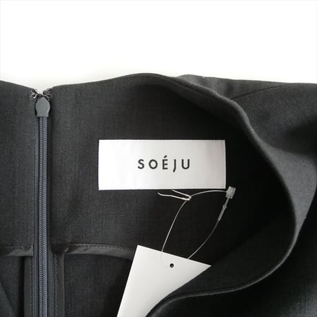継続販売品・人気完売色 未使用 SOEJU ウールライクジャンパースカート S-01-OP-016 2604-0395
