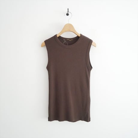2025SS・人気完売色 MUSE de Deuxieme Classe Dignity sleeveless プルオーバー 25070520708010 2608-0320