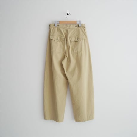 2026SS今季・人気完売品 未使用 SPICK&SPAN コットンバレルレッグパンツ 26030200216020 2606-1017