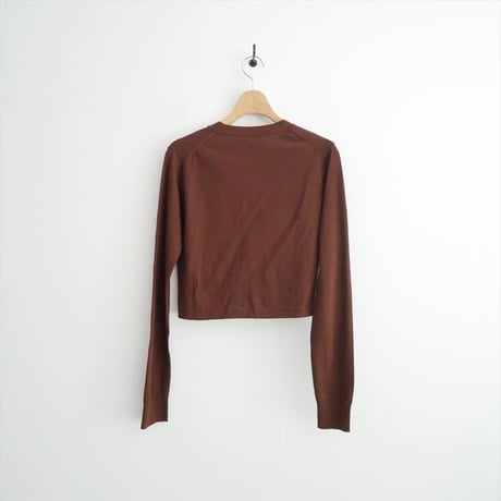 2025 AURALEE SUPER HIGH GAUGE COTTON KNIT CARDIGAN　 A25SC06KA 2607-0182