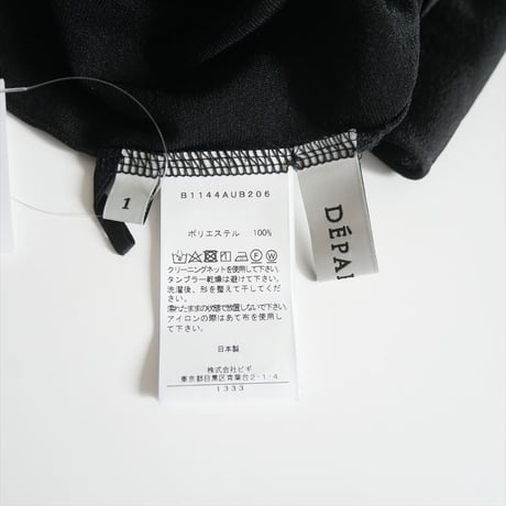 DEPAREILLE / CHIFFON HIGH NECK TOPS / B1144AUB206 / 2506-0386