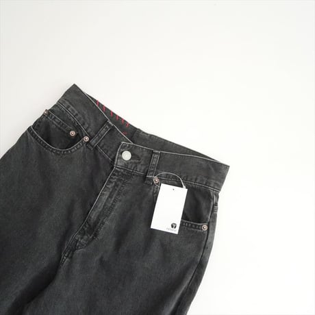 2025AW・人気完売品 Ron Herman / R.H. Vintage  / オーガニックコットン ハイウエスト デニムパンツ / 4210600123 2603-0595