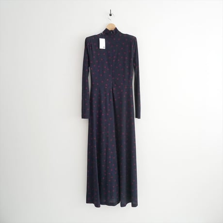 TOGA / Dot print jersey dress / TP242-JH241 2603-1012