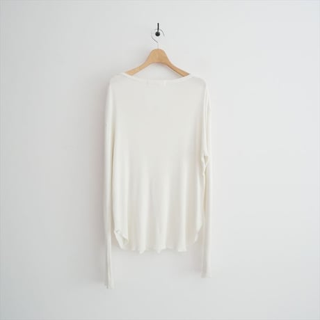 2025 L'Appartement RIB LONGSLEEVE T-SHIRT 25070560011110 2607-0201